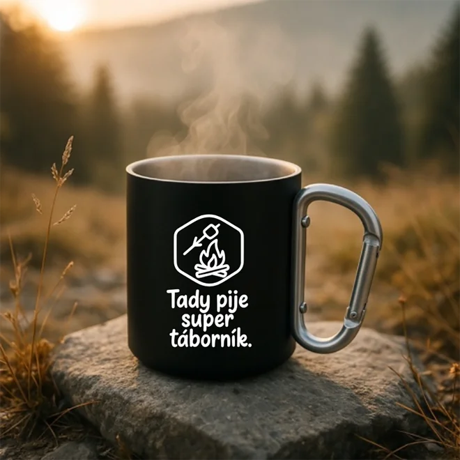 Tady pije super táborník