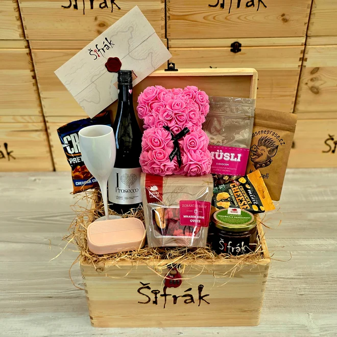 Darčekový box "Šifra lady Bublinky"