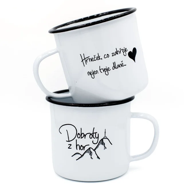 350 ml Plechový hrnček "Dobroty z hor"