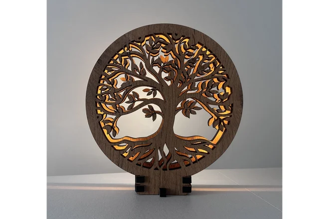 Obrazová lampa "Strom života"