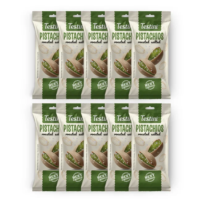 Box 10x Testini Pistácie pražené solené
