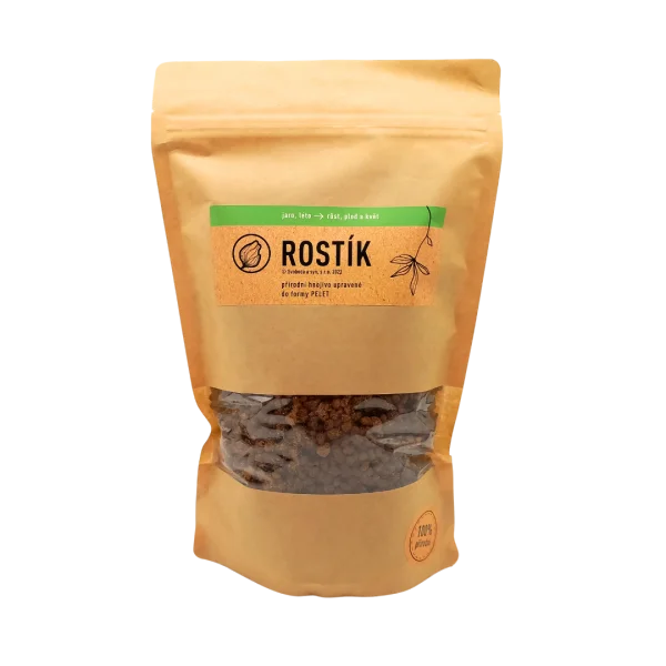 Organické hnojivo Rostík: peletované premium, 1 l