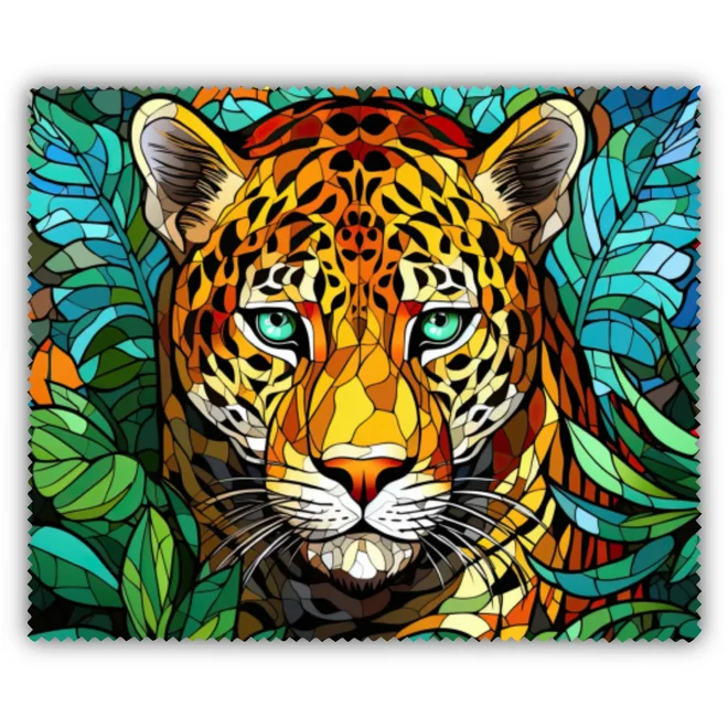 Čisticí utěrka - gepard mandala