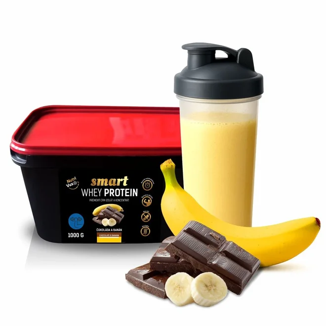 Smart Whey Protein – čokoláda & banán