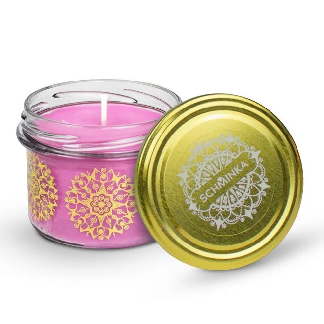 Vonná sójová svíčka 180 ml - Růže