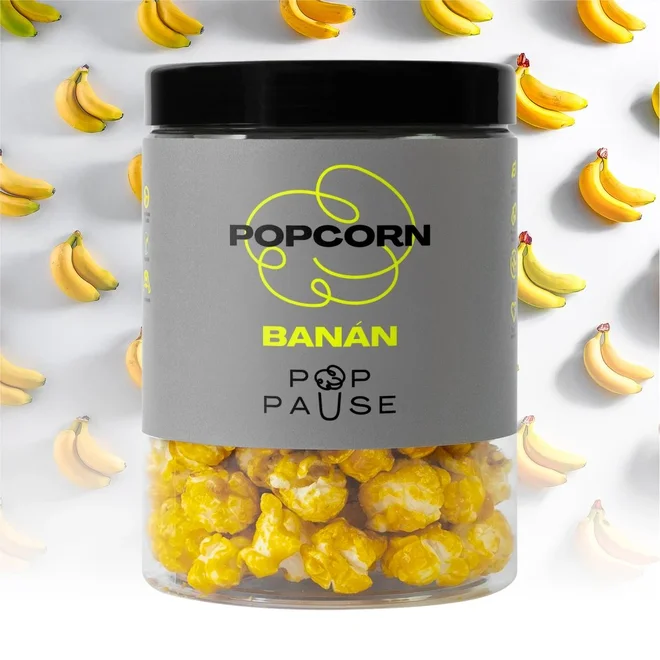 Popcorn Banán