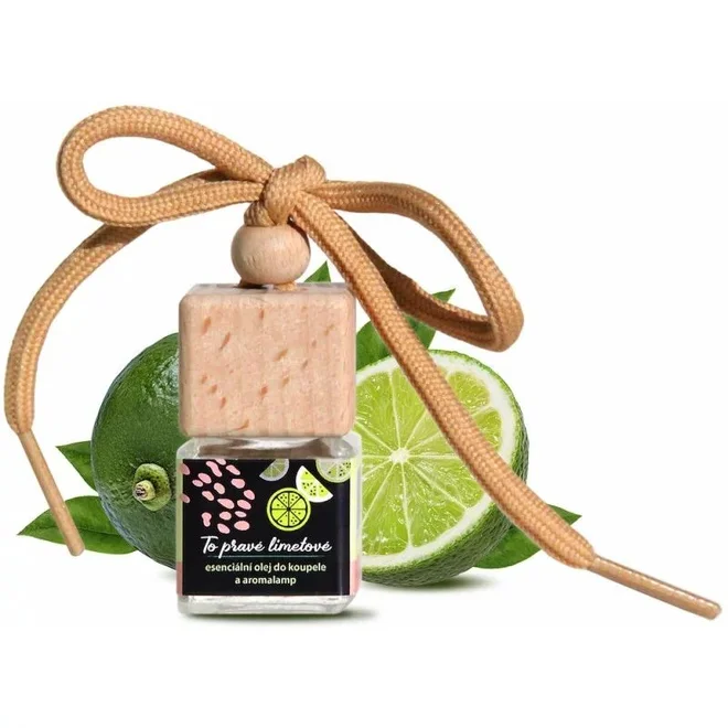 Esenciální olej do koupele a aromalamp "To pravé limetové"