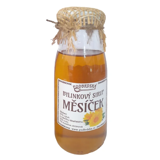 Měsíčkový sirup