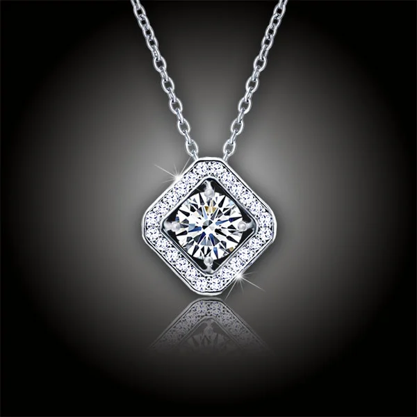 Třpytivý náhrdelník Crystal Diva
