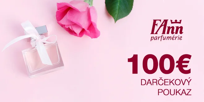 Darčekový poukaz do FAnn parfumérie v hodnote 100 €