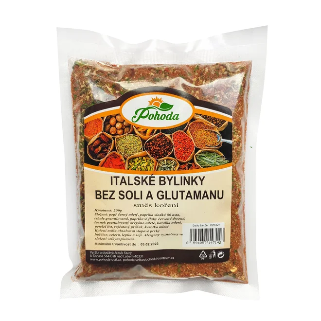 Italské bylinky, 200 g