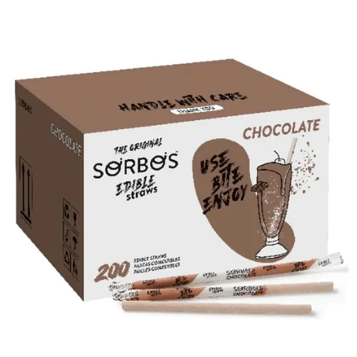200 x 8 g Balenie jedlých ovocných slamiek SORBOS