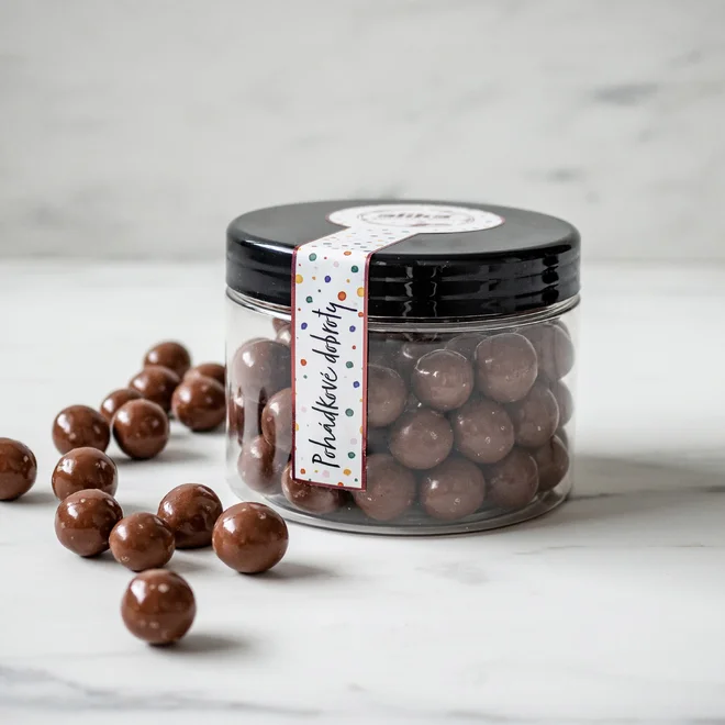 Lískové ořechy v mléčné čokoládě, 300 g