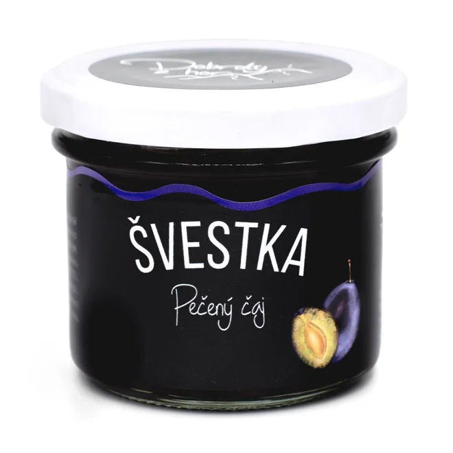 125 g Pečený čaj českej výroby (slivka)