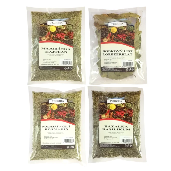Balíček bylinek č. 2 - 4× 50 g