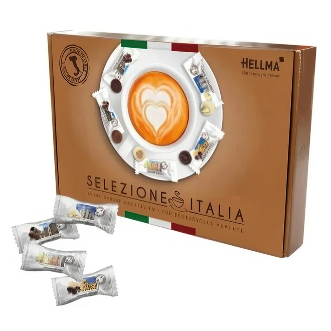 Hellma Italian Selection směs sušenek (200 ks, 310 g)