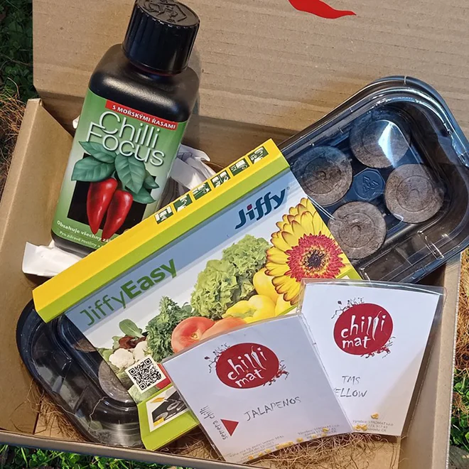 Set pro začínající pěstitele chilli - Start