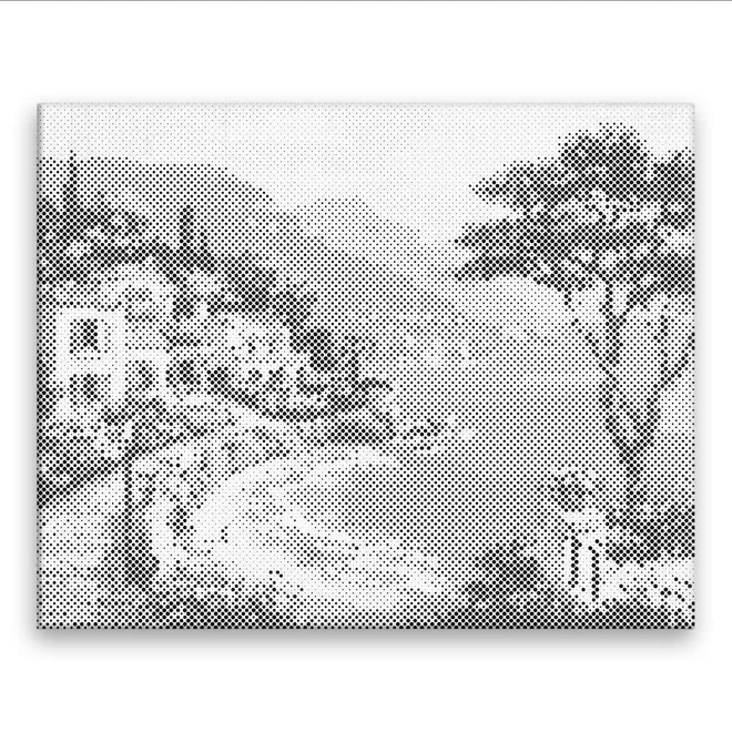 Poklidný záliv 50 x 40 cm