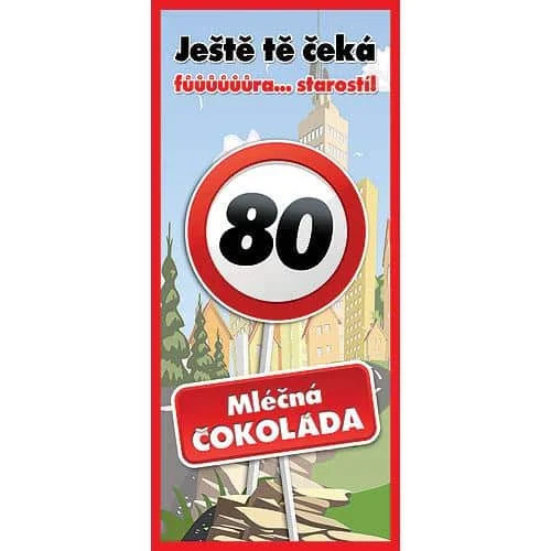 100 g Mliečna čokoláda „Všetko najlepšie"