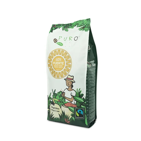 Puro Fuerte – zrnková káva fair trade, 250 g