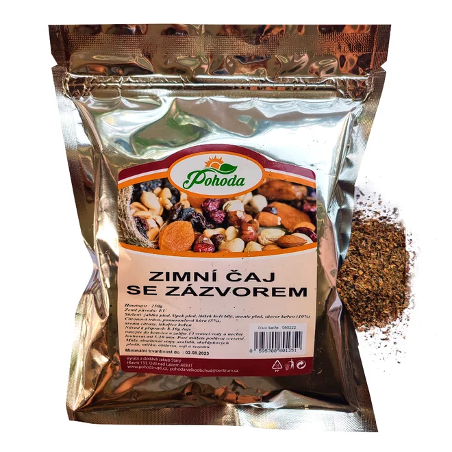 250 g Zimný čaj so zázvorom