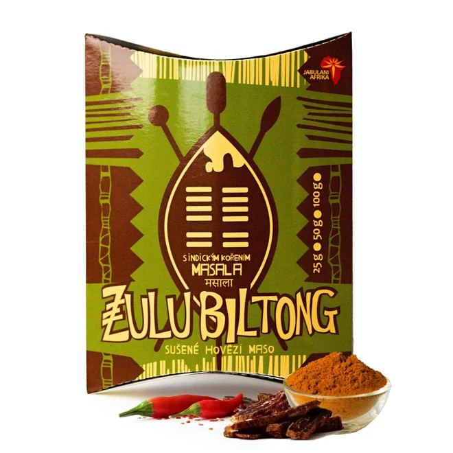 Zulu Biltong: Masala (indické koření), 100 g