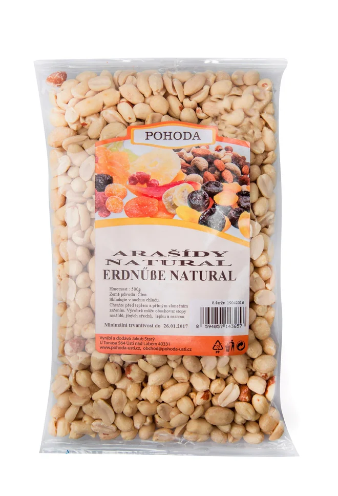 500 g Arašidy natural