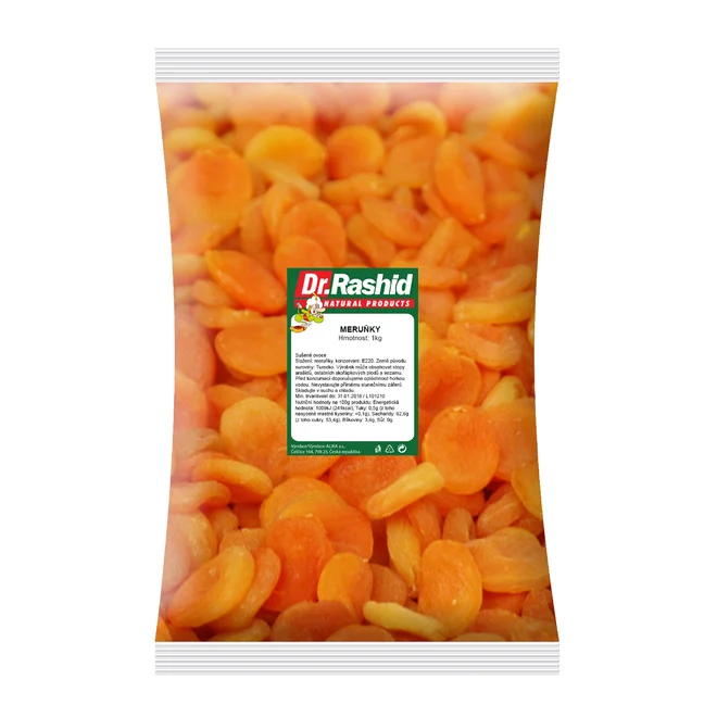 1000 g Sušené marhule