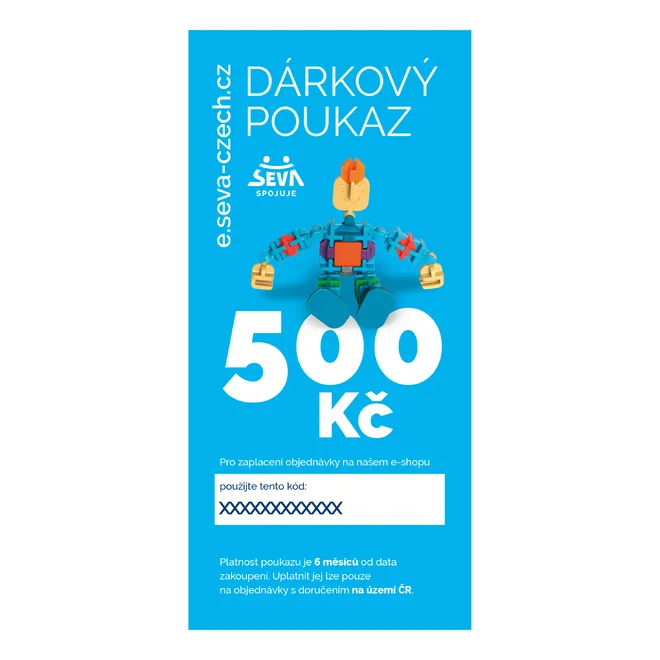 Voucher v hodnotě 500 Kč