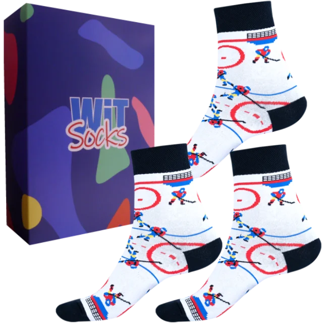 Dárkový set ponožek - Hokej