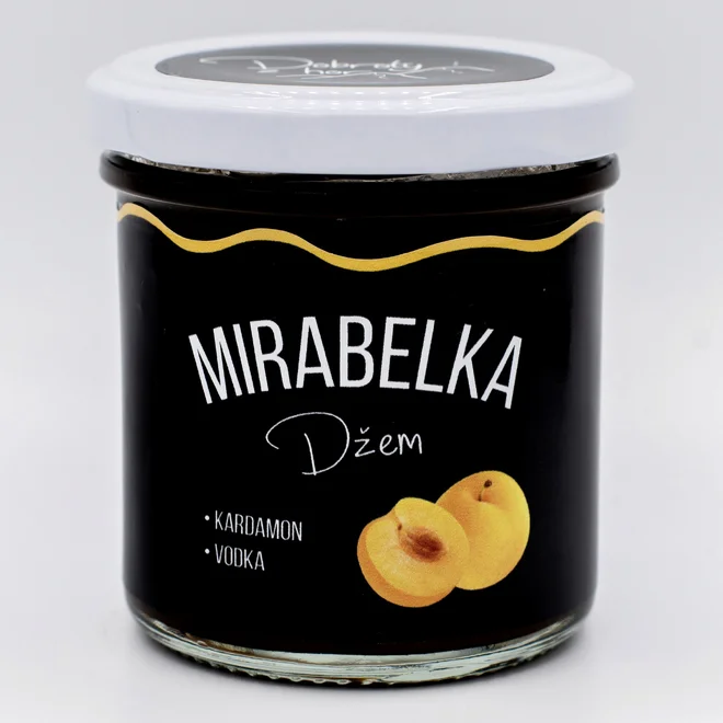 Originálny český džem (mirabelka - vodka / kardamón)