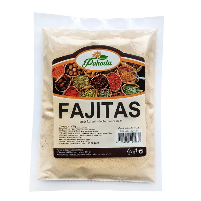 200 g Koreninová zmes "Fajitas"