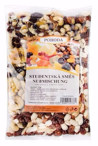 500 g Študentská zmes