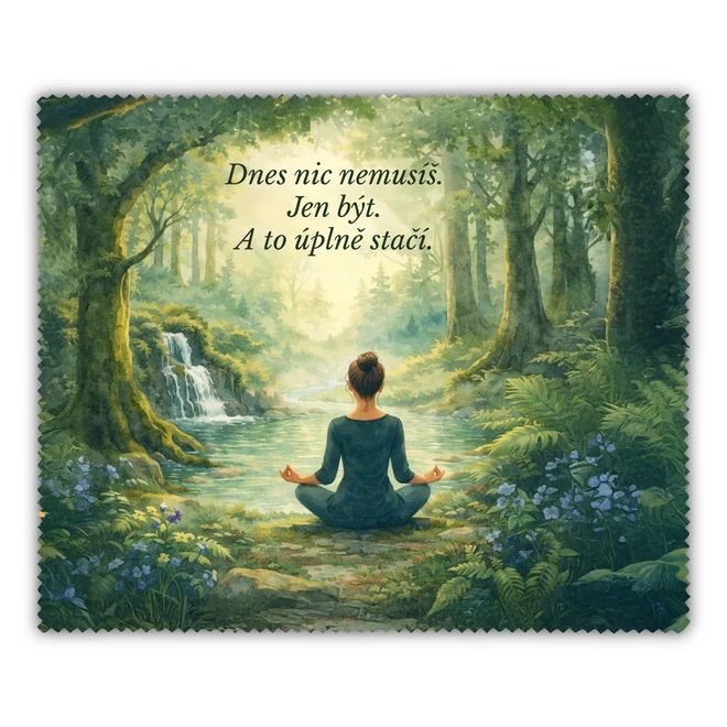 Čisticí utěrka - meditace