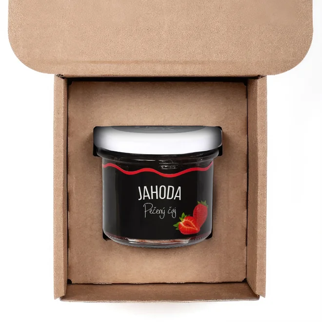 125 g Pečený čaj českej výroby (jahoda)