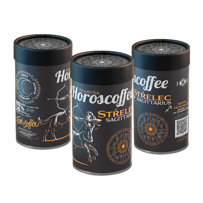 Darčeková káva v znamení zverokruhu (Strelec)