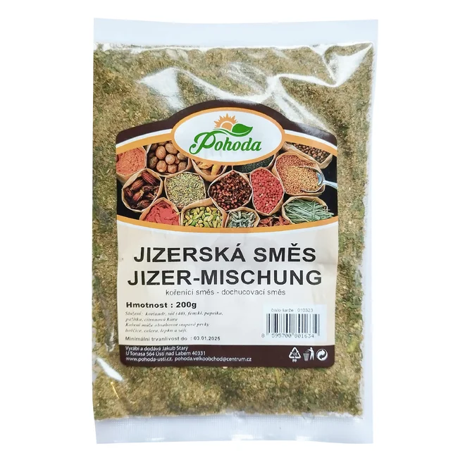 200 g Koreninová zmes "Jizerská"