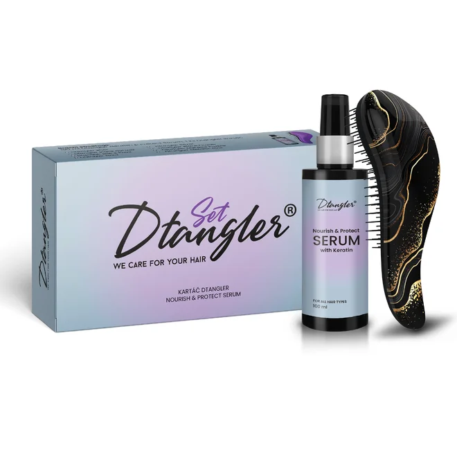 Dtangler sérum & rozčesávací kartáč Deluxe
