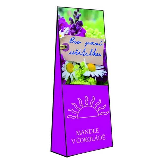 Mandle v čokoládě, 80 g - Pro paní učitelku