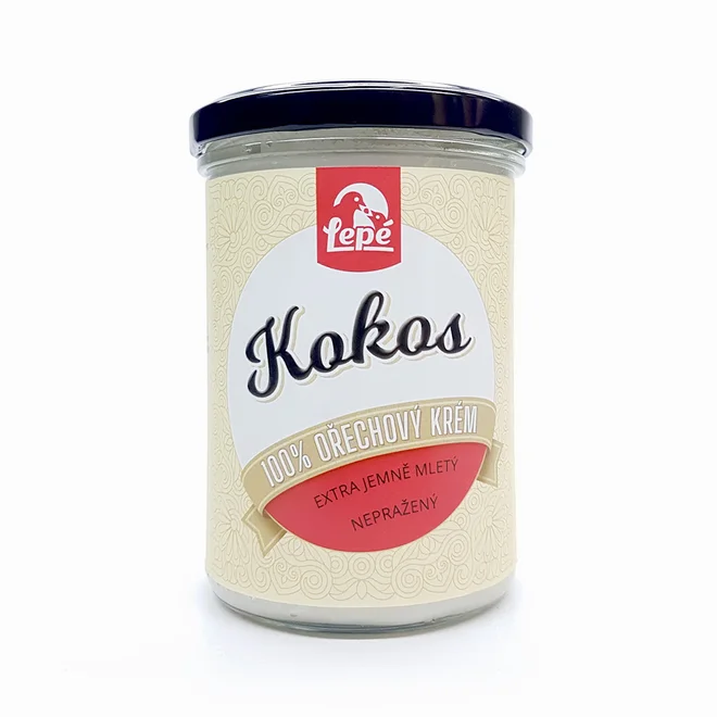 Kokos – 100% ořechový krém, 400 g