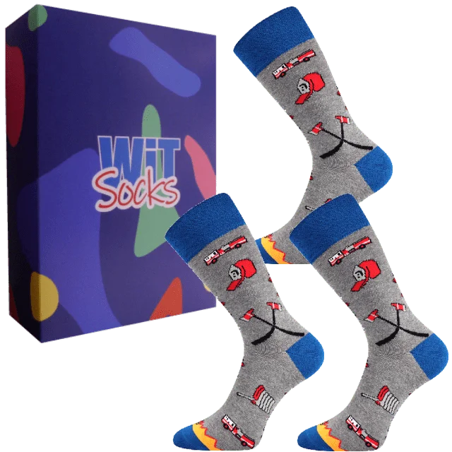 Dárkový set ponožek - Hasiči