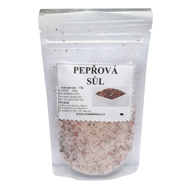 Pepřová sůl, 100 g