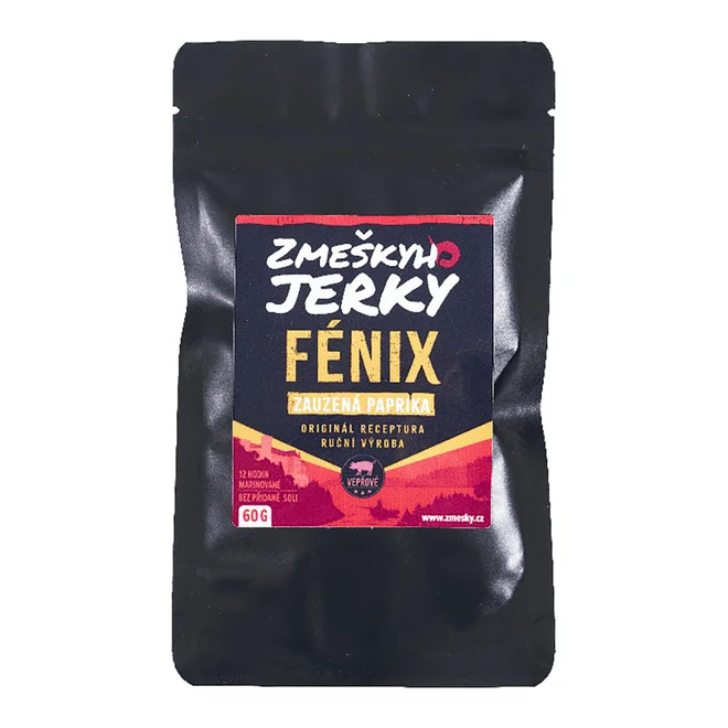 Sušené bravčové jerky mäso ručnej výroby (fénix)
