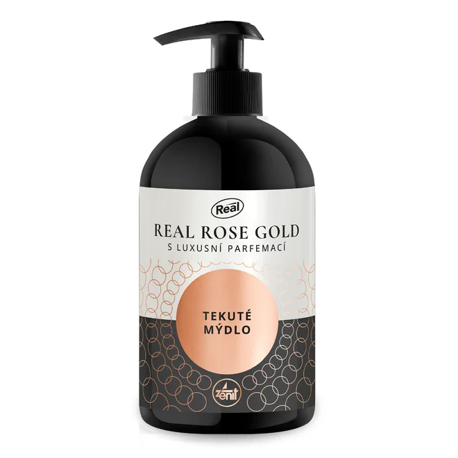 Real Rose Gold tekuté mýdlo, 500 g