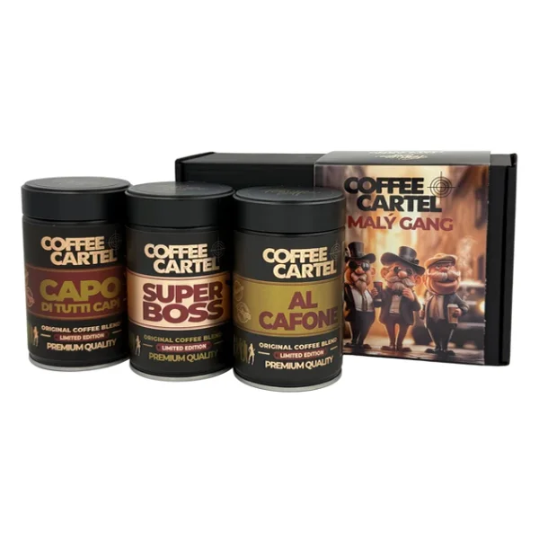 Mafia – Malý gang – degustační sada kávy (3x 150 g)
