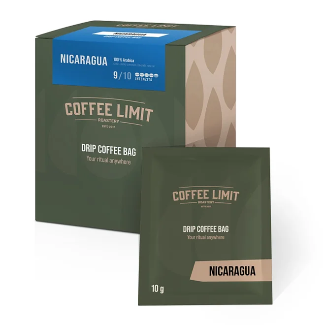 Drip coffee bag - Nicaragua, 5x 10 g