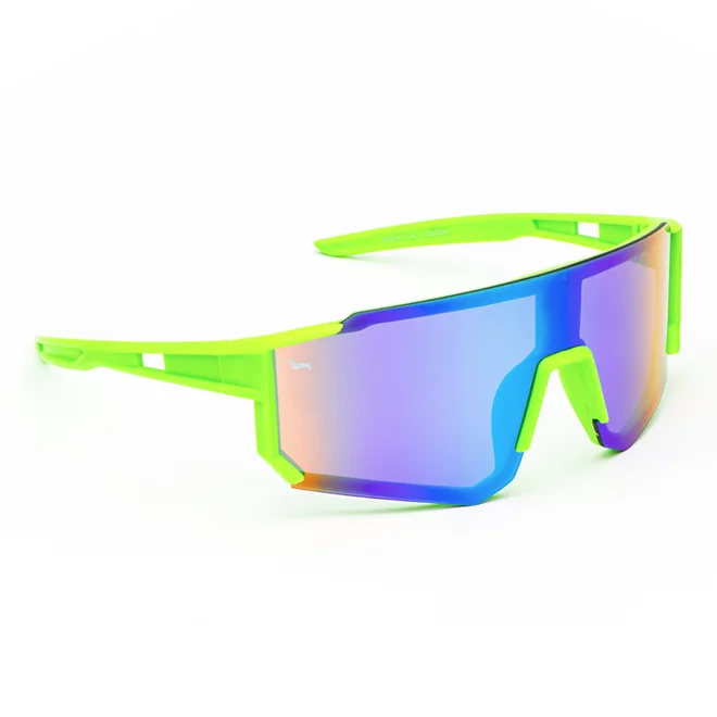 Zelené brýle Kašmir Sport State 2.0 SS2.04 - skla modro-zelená zrcadlová