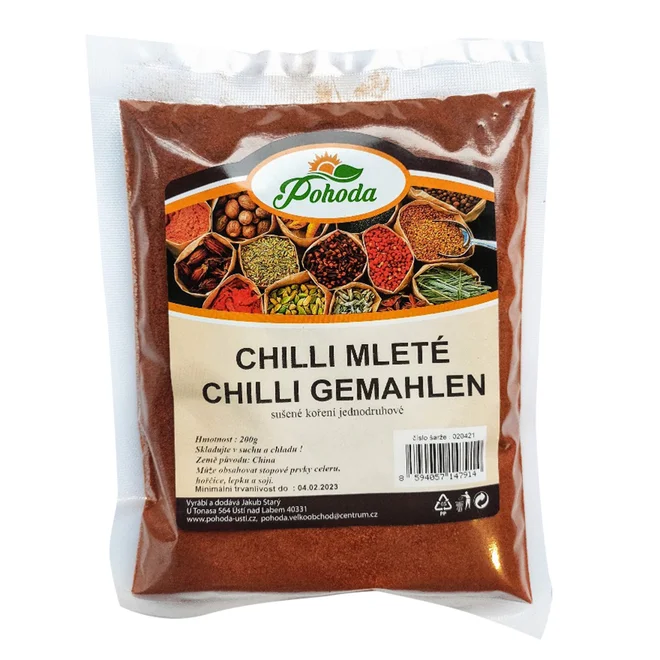 Chilli mleté, 200 g