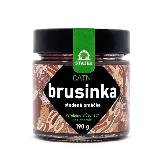 Brusinkové čatní, 190 g