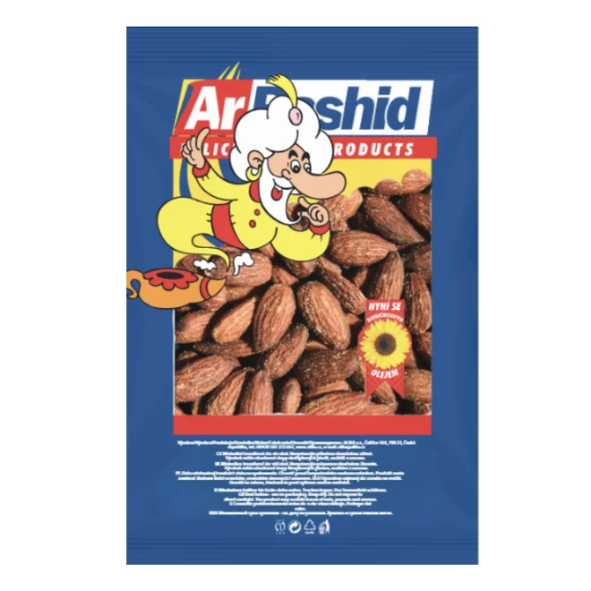 500 g Mandle pražené údené